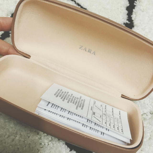 ZARA(ザラ)のZARA サングラス ケース付き レオパード柄 レディースのファッション小物(サングラス/メガネ)の商品写真