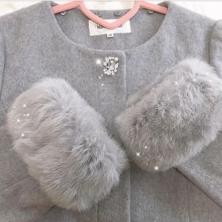 ミッシュマッシュ(MISCH MASCH)の15000円で購入可！ミッシュマッシュ♡ショートコート(毛皮/ファーコート)