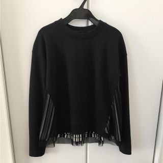 シップスフォーウィメン(SHIPS for women)の美品＊SHIPS＊バックチュールトップス(カットソー(長袖/七分))