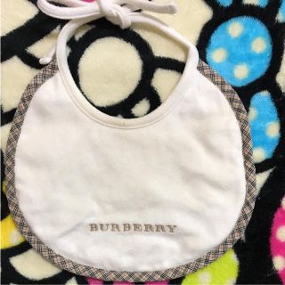 バーバリー(BURBERRY)の☆BURBERRYスタイ☆(ベビースタイ/よだれかけ)