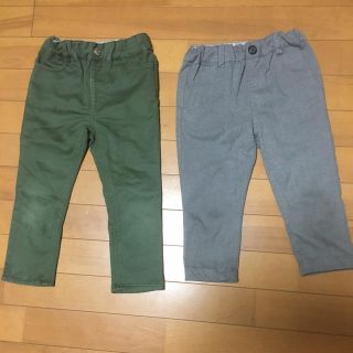 グローバルワーク(GLOBAL WORK)のGLOBAL WORK パンツ2枚セット 美品(パンツ/スパッツ)