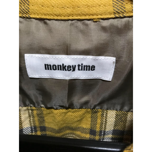 BEAUTY&YOUTH UNITED ARROWS(ビューティアンドユースユナイテッドアローズ)のmonkey time  チェックシャツ メンズのトップス(Tシャツ/カットソー(七分/長袖))の商品写真