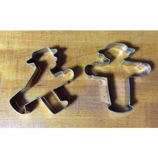 クッキー型✴︎アンペルマン✴︎2個まとめて✴︎ドイツ(調理道具/製菓道具)
