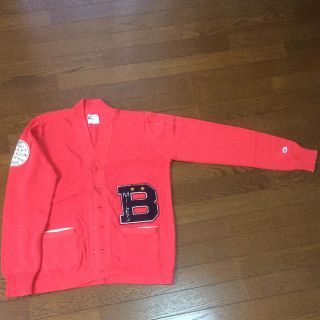 チャンピオン(Champion)のchampion チャンピオン レタードカーディガン Ｌ(カーディガン)