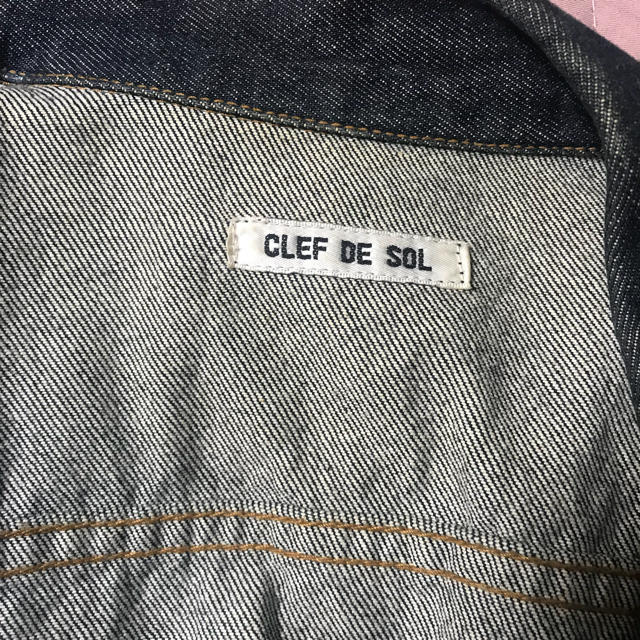 CLEF DE SOL(クレドソル)のCLEF DE SOL レディースのジャケット/アウター(Gジャン/デニムジャケット)の商品写真