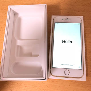 アップル(Apple)のiPhone 6 Gold 64 GB docomo(スマートフォン本体)