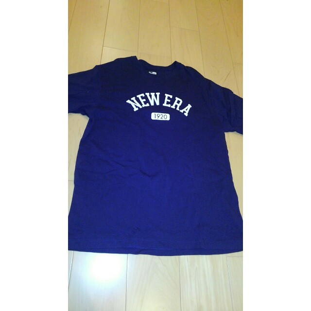 NEW ERA(ニューエラー)のNewEra  Tシャツ　XXL  ネイビー　 メンズのトップス(Tシャツ/カットソー(半袖/袖なし))の商品写真