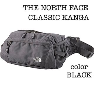 ザノースフェイス(THE NORTH FACE)のノースフェイス THE NORTH FACE クラシックカンガ 黒 ボディバッグ(ボディバッグ/ウエストポーチ)