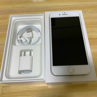 iPhoneiPhone7 simフリー 128GB シルバー 箱あり