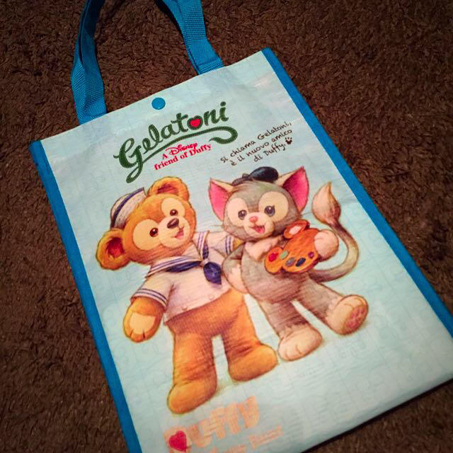Disney(ディズニー)のジェラトーニ★ショッピングバッグ★袋 レディースのバッグ(ショップ袋)の商品写真