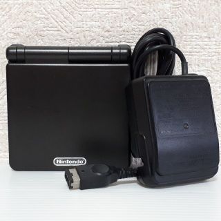 ゲームボーイアドバンス(ゲームボーイアドバンス)の中古★ニンテンドー ゲームボーイアドバンスSP オニキスブラック本体 充電器付き(携帯用ゲーム機本体)