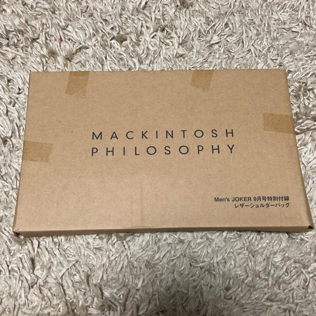 MACKINTOSH PHILOSOPHY(マッキントッシュフィロソフィー)のメンズジョーカー付録 マッキントッシュフィロソフィー レザーショルダーバッグ メンズのバッグ(ショルダーバッグ)の商品写真