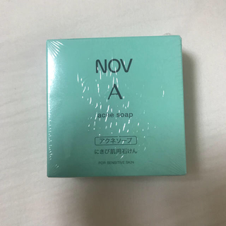 ノブ(NOV)のNOV Aシリーズ アクネソープ にきび肌用石けん おまけ付け(洗顔料)