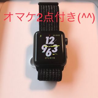 アップルウォッチ(Apple Watch)のapple watch series 3 Nike+ cellular 38mm(その他)