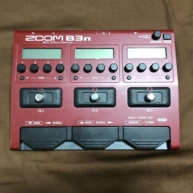 Zoom(ズーム)のZOOM B3n ベースマルチエフェクター 楽器のベース(ベースエフェクター)の商品写真