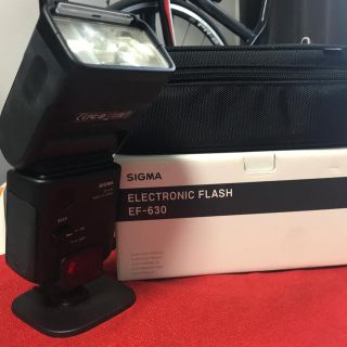 シグマ(SIGMA)のSIGMA ELECTRONIC FLASH EF-630(SIGMAマウント)(ストロボ/照明)