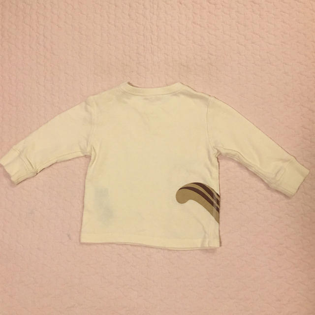 MUJI (無印良品)(ムジルシリョウヒン)の無印良品  子供服  スエット  リス柄 キッズ/ベビー/マタニティのベビー服(~85cm)(シャツ/カットソー)の商品写真