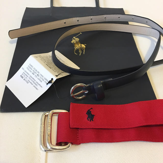 Ralph Lauren(ラルフローレン)のラルフローレン ベルト (ZARAベルト付 未使用) レディースのファッション小物(ベルト)の商品写真