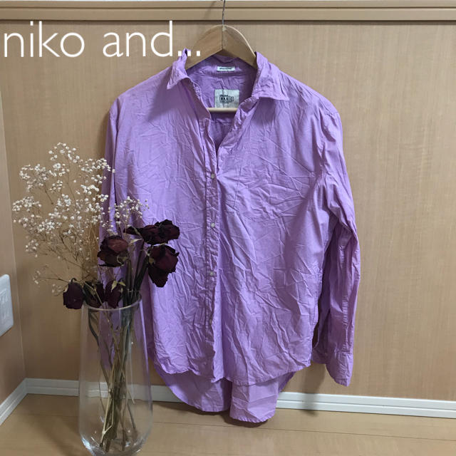 niko and...(ニコアンド)のniko and... ワイヤーシャツ サイズ4  レディースのトップス(シャツ/ブラウス(長袖/七分))の商品写真