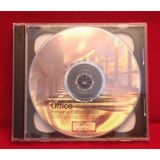 マイクロソフト(Microsoft)の正規●Microsoft Office Personal 2003●製品版(PCパーツ)