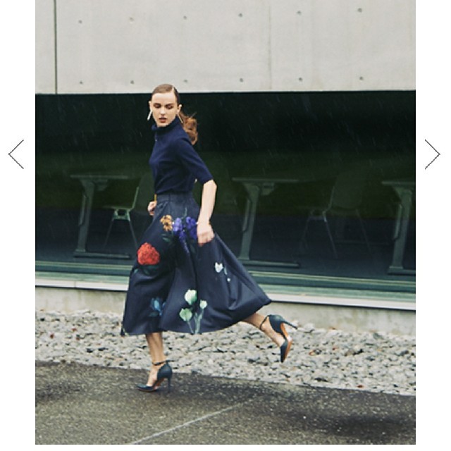 Ameri VINTAGE(アメリヴィンテージ)の新品タグ付き Ameri アマンダフレアスカート レディースのスカート(ロングスカート)の商品写真