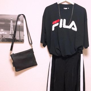 フィラ(FILA)の古着 セットアップ(Tシャツ/カットソー(半袖/袖なし))