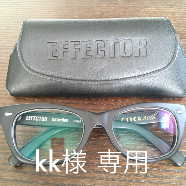 EFFECTOR(エフェクター)のEFFECTOR ×   EROTICA コラボ エフェクター 眼鏡 メンズのファッション小物(サングラス/メガネ)の商品写真