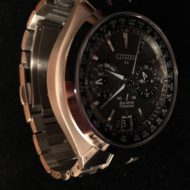 CITIZEN(シチズン)のシチズン アテッサ サテライトウエーブ CC1080-56E 定価183600円 メンズの時計(腕時計(アナログ))の商品写真
