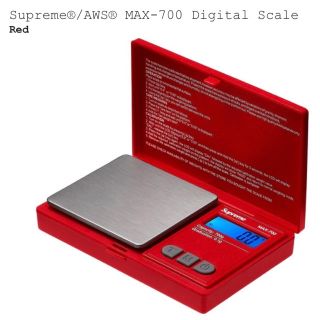 シュプリーム(Supreme)のSupreme®/AWS® MAX-700 Digital Scale はかり(その他)