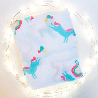 大人気！ ユニコーン ♡ swaddles ♡ スワドル ♡ おくるみ(おくるみ/ブランケット)