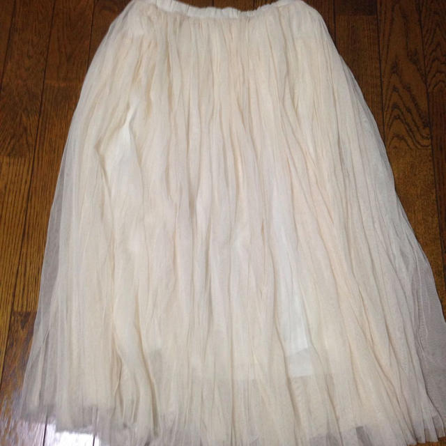 Ungrid(アングリッド)のungrid チュールプリーツスカート レディースのスカート(ロングスカート)の商品写真