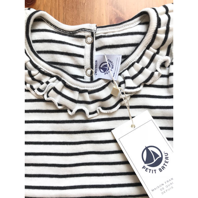 PETIT BATEAU(プチバトー)の t.shiho様専用♡24ｍ プチバトー ミニマリニエール長袖カットソー キッズ/ベビー/マタニティのベビー服(~85cm)(シャツ/カットソー)の商品写真