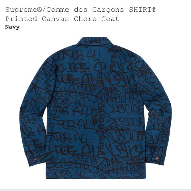 supreme Painted Canvas Chore Coat サイズ M supreme Painted Canvas Chore Coat サイズ M