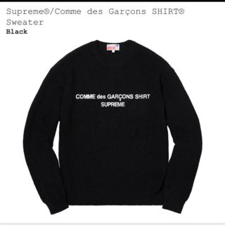 シュプリーム(Supreme)のsupreme comme des garcons Mサイズ セーター(ニット/セーター)