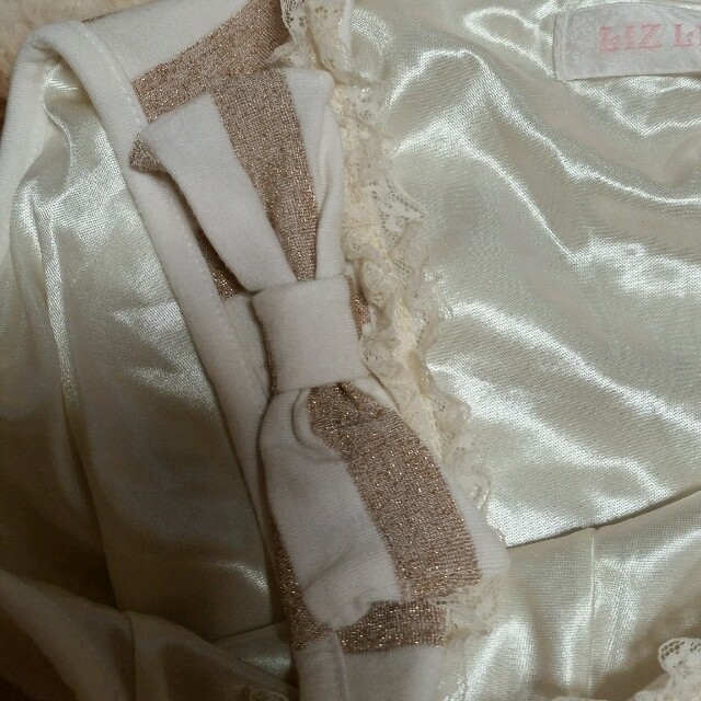 LIZ LISA(リズリサ)の肩リボン♡チュールワンピ♡新品 レディースのワンピース(ミニワンピース)の商品写真