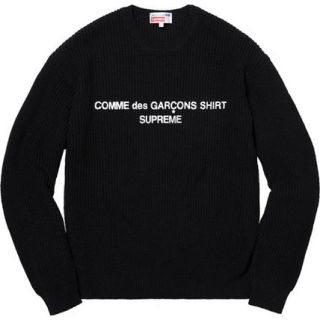 シュプリーム(Supreme)のSupreme X comme des garcons セーター L(ニット/セーター)