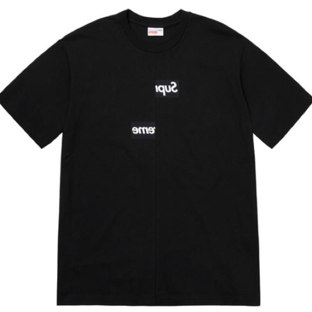 supreme ギャルソン tee 黒 Sメンズ