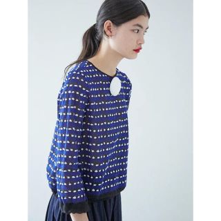 mina perhonen - 【美品】mina perhonen hope rain 総刺繍 ブラウス