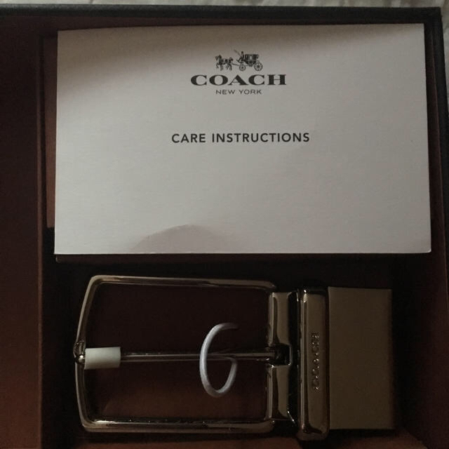 COACH(コーチ)のCOACHベルトバックル メンズのファッション小物(ベルト)の商品写真