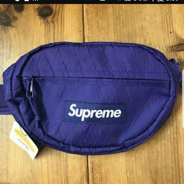 Supreme　ウエストバック希少パープル　紫　新品　国内正規 1