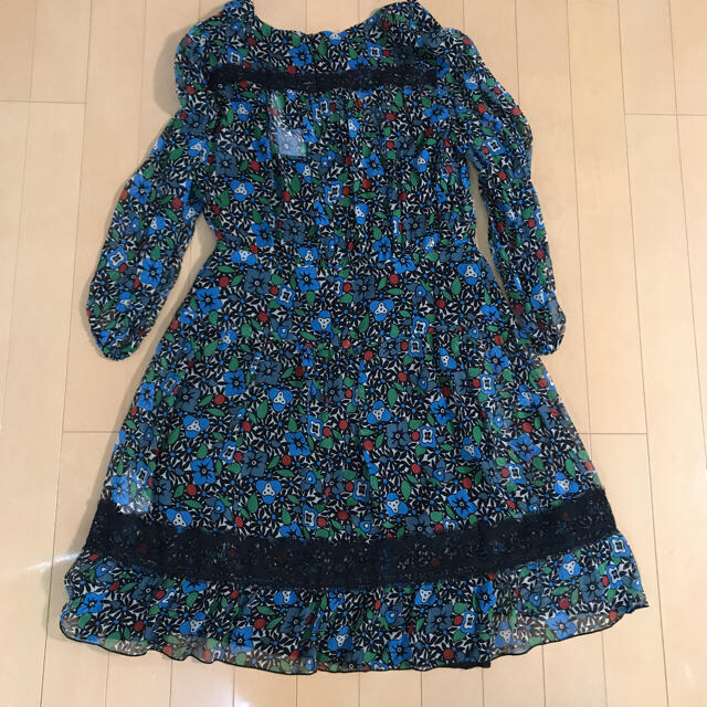 ANNA SUI アナスイ 花柄 ワンピース サイズ4 美品