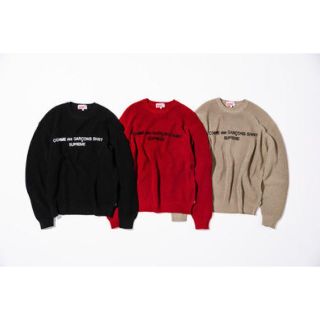 シュプリーム(Supreme)のSupreme ギャルソン コラボ セーター(ニット/セーター)