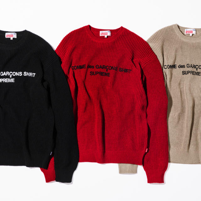 予約販売 コムデギャルソン 【最安値】supreme - Supreme 赤 M セーター ニット/セーター 予約販売 コムデギャルソン 【最安値】supreme - Supreme 赤 M セーター ニット/セーター