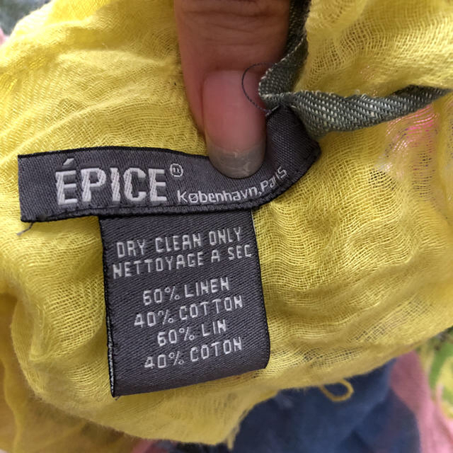 EPICE(エピス)のEPICE☆ストール レディースのファッション小物(ストール/パシュミナ)の商品写真