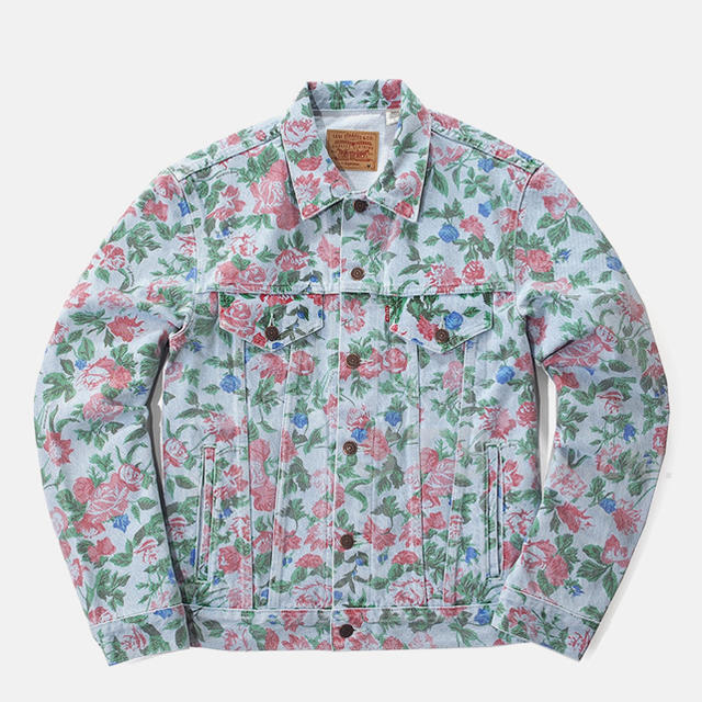 M Supreme Levi's Roses Trucker Jacket