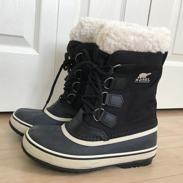 SOREL(ソレル)のSorel ソレル スノーブーツ ウインターカーニバル ブラック 24cm  レディースの靴/シューズ(ブーツ)の商品写真