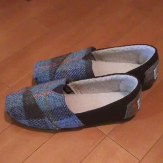 ハリスツイード(Harris Tweed)のハリスツイード(スリッポン/モカシン)