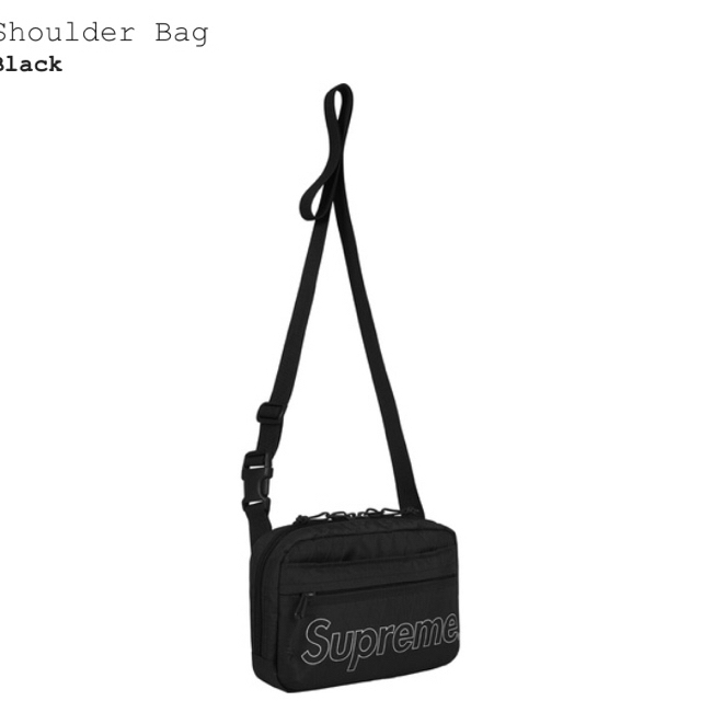 supreme  shoulder bag ショルダーバッグ