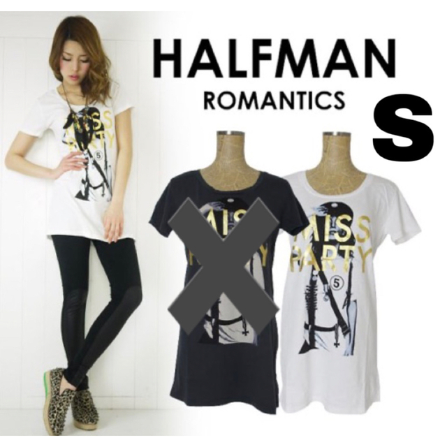 HALFMAN(ハーフマン)の人気 HALFMAN Tシャツ　ビームスで購入したインポート レディースのトップス(Tシャツ(半袖/袖なし))の商品写真