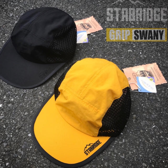 stabridge grip swany  platypus cap イエロー帽子